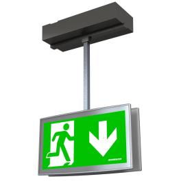 C.il. Siguranta OM OLED 230V AC/DC EL double sided ceil.