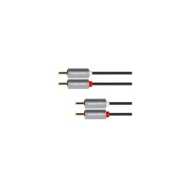 CABLU 2RCA - 2RCA 1.8M BASIC K&M