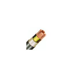 Cablu de energie, PVC, 0,6/1kV  E-YY-O* 4 x 6 RE negru