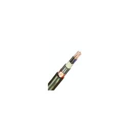 Cablu de energie, PVC, 0,6/1kV  NYCY* 5 x 1,5 RE/1,5 negru