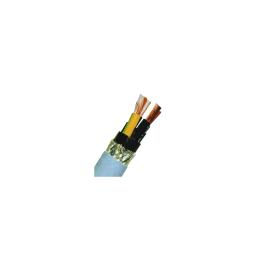 Cablu ecr. iz. PVC pt. motoare SLCM-JZ 4 x 2,5 gri 0,6/1 KV