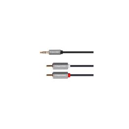 CABLU JACK 3.5 - 2RCA 1.8M BASIC K&M