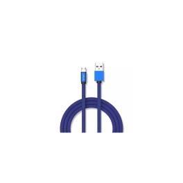 CABLU MICRO USB 1M RUBY EDITON - ALBASTRU