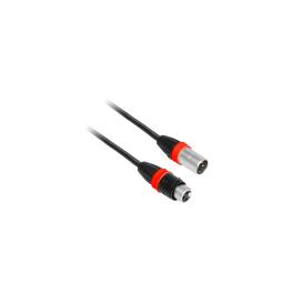 CABLU PROFESIONAL DMX  IP65 XLR TATA - XLR MAMA 10M