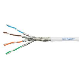 Cablu S/FTP Cat.7 4x2xAWG23/1 1000MHz,LS0H,Dca,40%,alb
