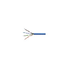 Cablu U/UTP Cat.5e, 4x2xAWG24/1, PVC, Eca, albastru, tambur