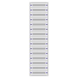 Cadru montaj compl. 2-45UV, 15 şine, plastr.plastic