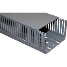 Canal cablu 120x80mm (LxA), fără pb, RAL7030