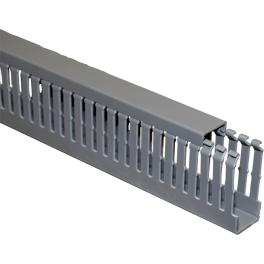 Canal cablu 25x60mm (LxA), fără pb, RAL7030