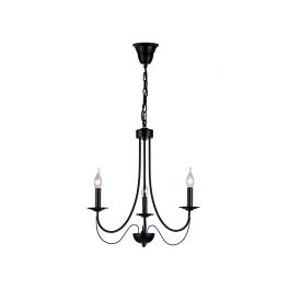 CANDELABRU ANGELA 3XE14 NEGRU
