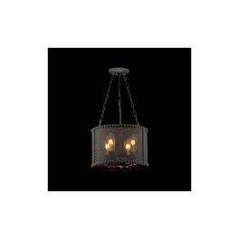 CANDELABRU CARTER 4XE27 NEGRU D370mm