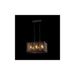 CANDELABRU CARTER 6XE27 NEGRU 300X480mm