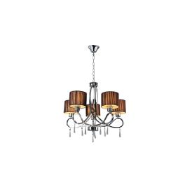 CANDELABRU LILLY 5XE27 CROM D650X590mm