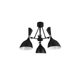 CANDELABRU MORGAN 3XE14 NEGRU