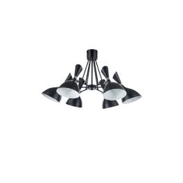CANDELABRU MORGAN 6XE14 NEGRU