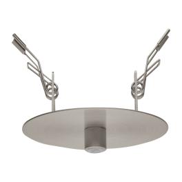 Canopy 1-fold, recessed mounted satin