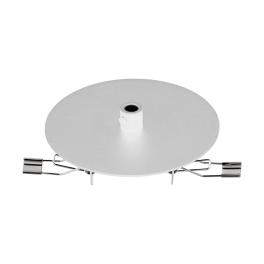 Canopy 1-fold, recessed mounted white