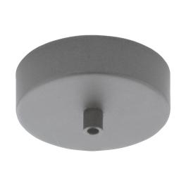 Canopy 1-fold, surface mounted dust-grey (RAL 7037) IP20
