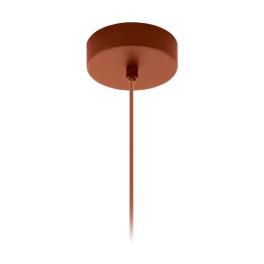 Canopy 1-fold, surface mounted traffic red (RAL 3020)