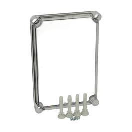 Capac 280x190x30 scund transparent cu şuruburi cu cap normal