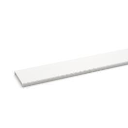 Capac canal parapet Signa 80mm, RAL9010 alb