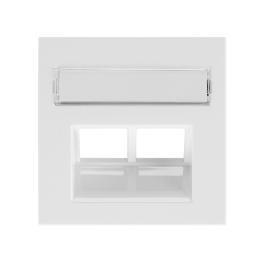 Capac priză RJ45 (DE-EMBEDDED LINE,TOOLLESS LINE SFB), alb