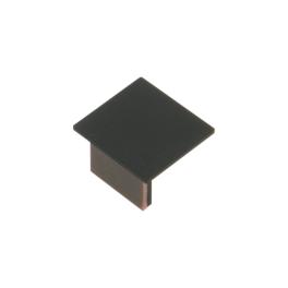 Capac profil KLR plat inchis negru