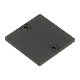 Capac profil TBR plat inchis negru