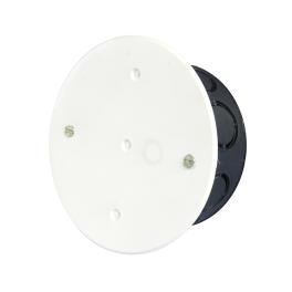 Capac universal doză, D70mm, cu surub, alb