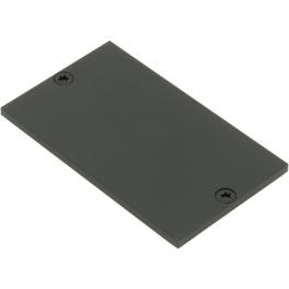 Capacul profil SLA negru