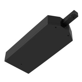 Carcasa tr. TRACK 48V incl. alimentator capăt dreapta DALI