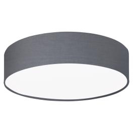 Ceiling luminaire "Pasteri Pro" 1 x 60W grey IP20