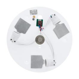 Ceiling luminaire "Pasteri Pro" 3 x 60W nickel-matt