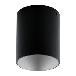 Ceiling luminaire "Polasso Pro" round 35W black /white IP20
