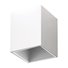 Ceiling luminaire "Polasso" square 3,3W 3000K white IP20