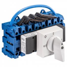 Changeover Switch Netz-0-Notstrom, modular, 4-pole 25A