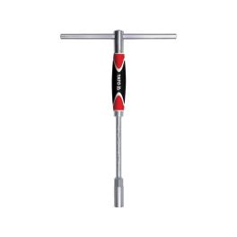 CHEIE TUBULARĂ TIP ''T''CU MÂNER ROTATIV 15MM