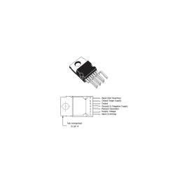 CIRCUIT DEFLEXIE VERTICALA STV9302A