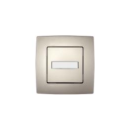 CITY INTRERUPATOR SONERIE CU LED CHAMPANIE METALIC