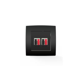 CITY PRIZA DUBLA AUDIO ANTRACIT
