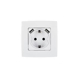 CITY PRIZA SUKO CU SURUBURI + 2 USB ALBA
