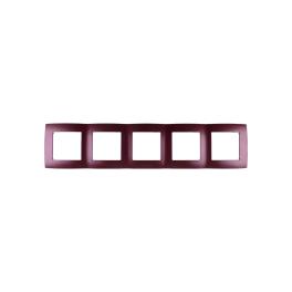 CITY RAMA CINCI POSTURI BORDO METALLIC