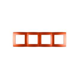 CITY RAMA PATRU POSTURI ORANGE METALLIC