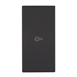 Clapetă cu simbol CHEIE, 1M, negru