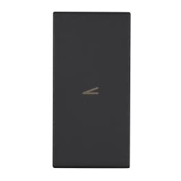 Clapetă cu simbol DIMMER, 1M, negru