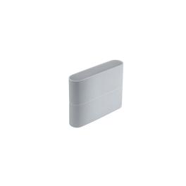 Clara 1 LED 2x3W, 3000K, 2x210lm, 230V, IP54, alb
