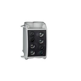 Clemă de derivaţie Cu-Al, 70mmp, 1p. izolată-negru