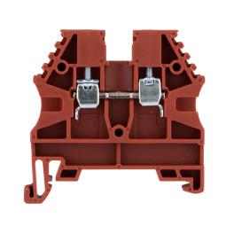 Clemă de fază, conex. cu şurub tip AVK 2,5, roşu, 2,5 mm²
