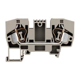 Clemă de fază, conex. elastică, YBK 10, gri, 0,5-10 mm²