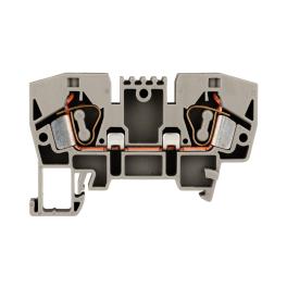 Clemă de fază, conex. elastică, YBK 6, gri, 0,5-6 mm²